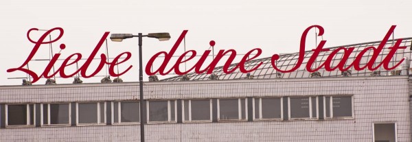 Mini Köln Liebe deine Stadt rot-weiss auf MDF