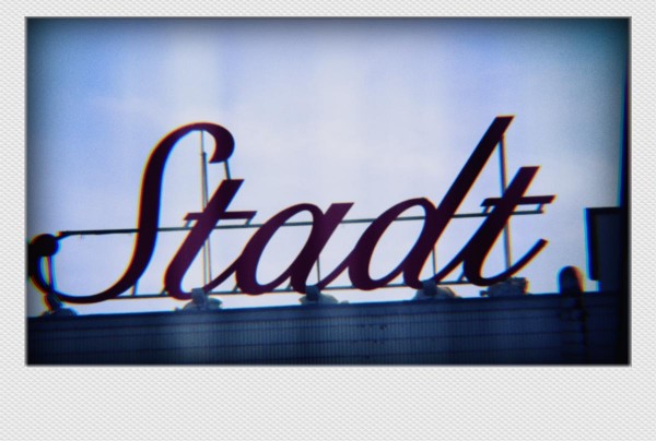 Köln Mini Polaroid Stadt auf MDF