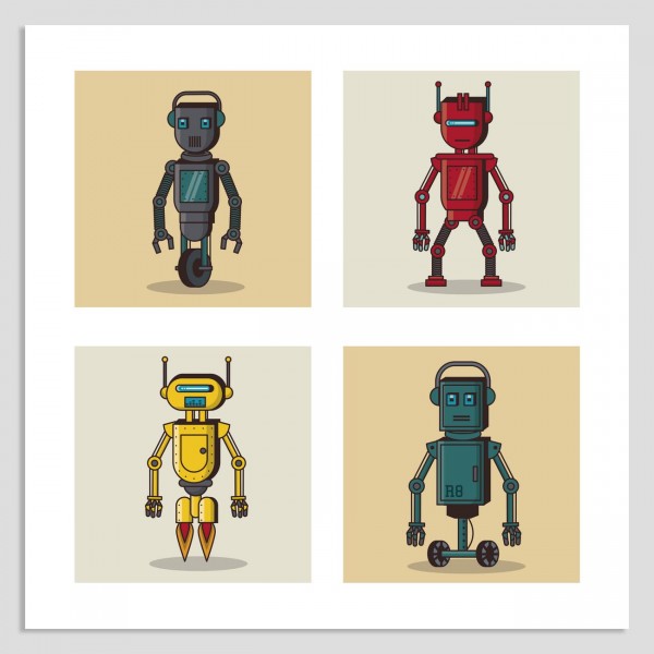 Robo Kid Collage